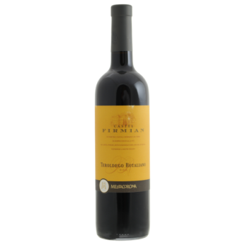 Castel Firmian - Teroldego Rotaliano een rode wijn van de Teroldego Rotaliano-druif uit de regio Trentino - Alto Adige Italië