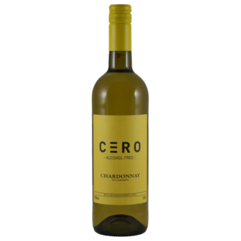 Cero Chardonnay witte alcoholvrije wijn uit Califotrnië Verenigde staten
