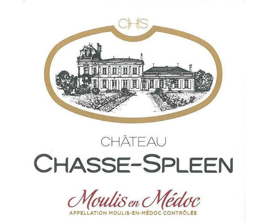 Château Chasse-Spleen uit Moulis-en-Medoc, een gereputeerde Bordeaux voor een mooie prijs.